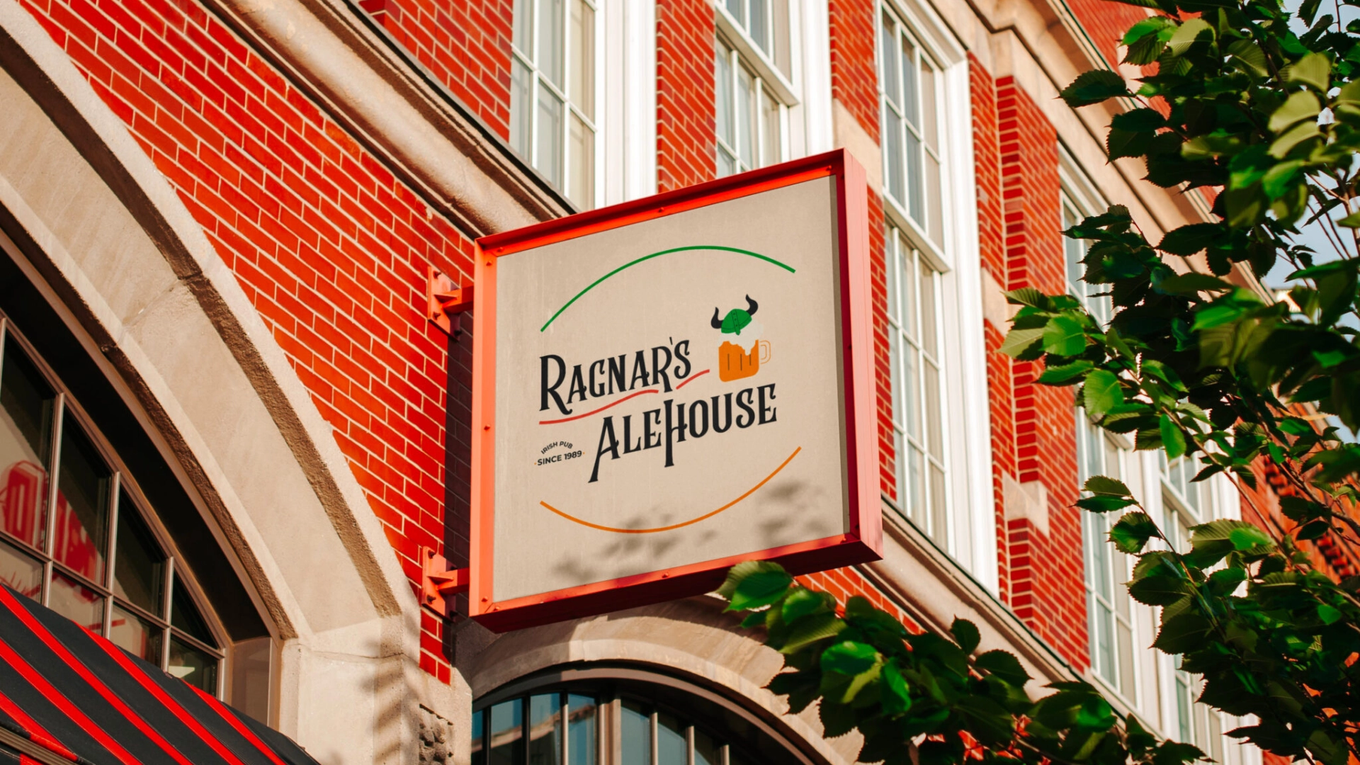 Signalétique Ragnar's Alehouse