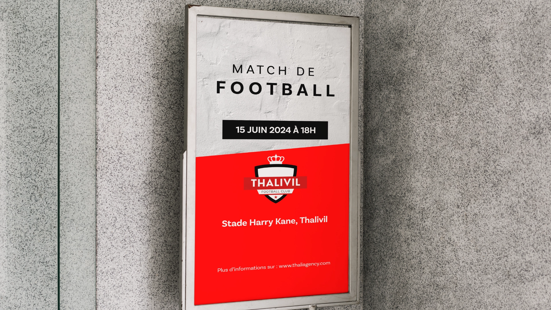 Panneau match du club ThaliVil